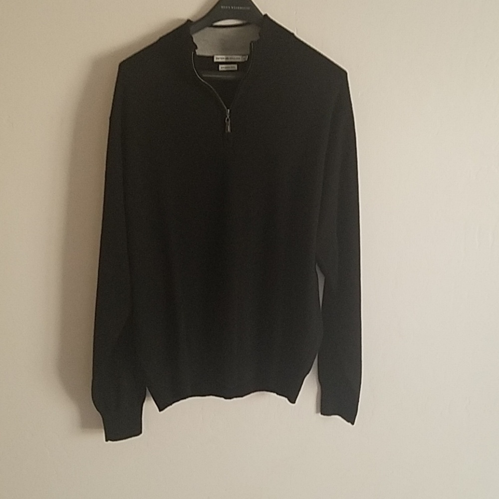 Peter Millar quarter-zip sweater 100% Merino Wool